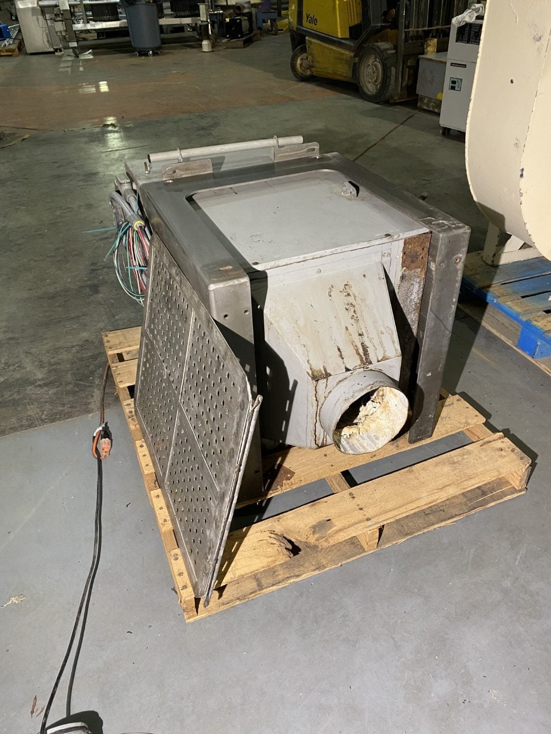 500 cfm Small dust collector with fan, as is - Image 4