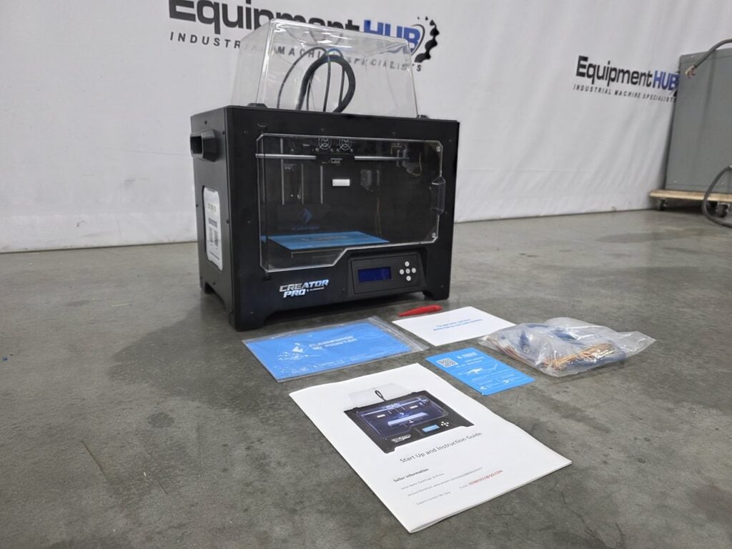 Flashforge #Creator-Pro, dual extruder 3D printer, 227 x 148 x 150mm build volumn, Flashforge LCD Control - Image 2