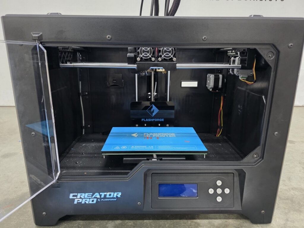 Flashforge #Creator-Pro, dual extruder 3D printer, 227 x 148 x 150mm build volumn, Flashforge LCD Control - Image 7