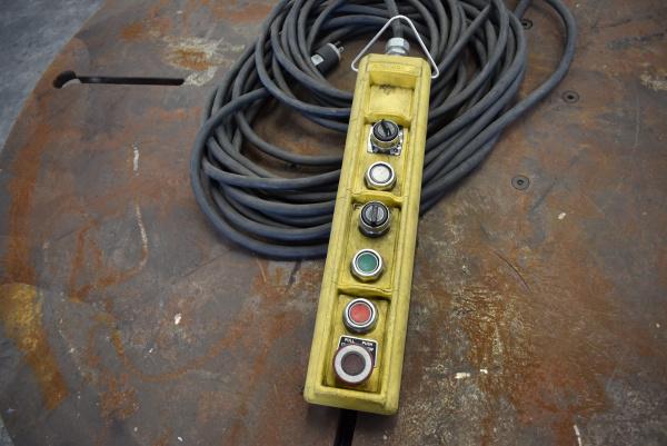 12000 lb. Weldwire #WWFT-12, floor turntable, 60" table, 24" table height, variable speed rotation, 120 V. - Image 6