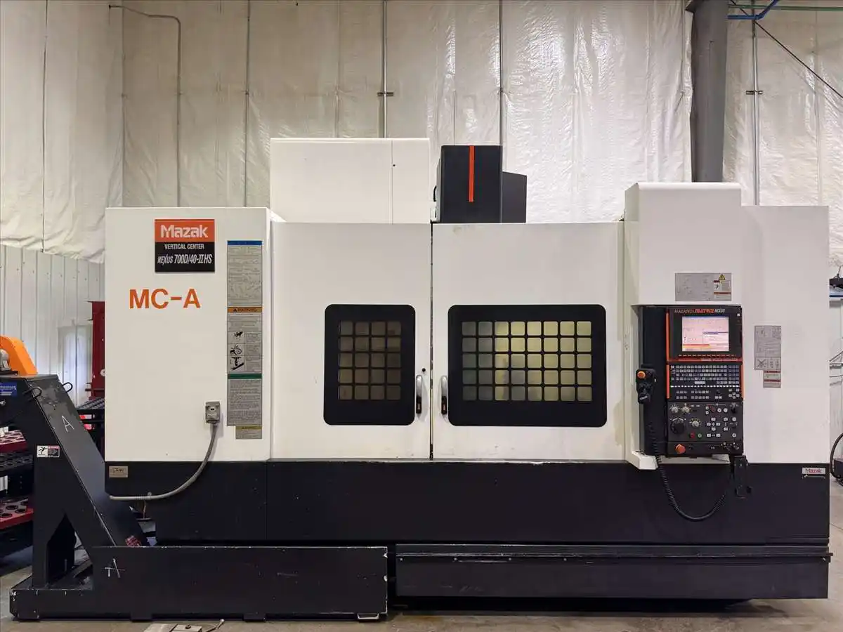 Mazak #Nexus-VCN-700D/40-IIHS, CNC vertical machining center, Mazatrol Matrix Control, 60.2" X, 27.6" Y - Image 2