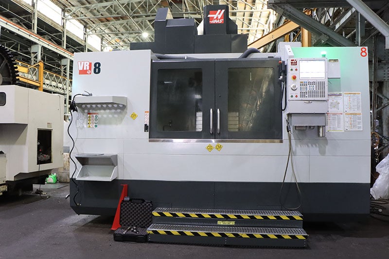 Haas #VR-8, 5-axis CNC vertical machining center, 50 automatic tool changer, 64" X, 40" Y, 42" Z, 64" x36" - Image 1