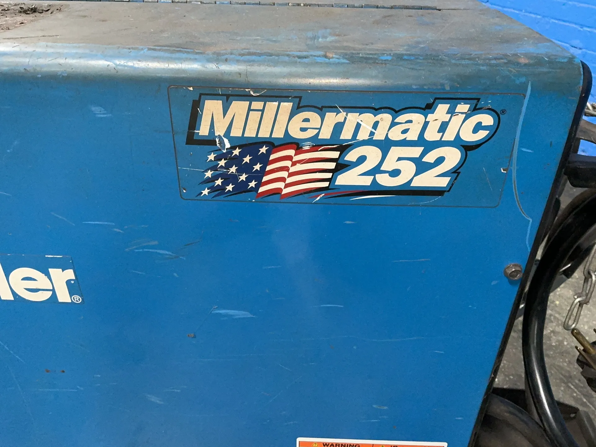 Miller #MILLERMATIC-252, welder, 200 Amp, 7.5 KW, 48/42 A, 200/230 V., 1 Ph., 60 Hz. - Image 4