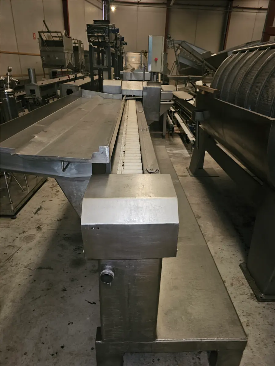 Daponte, sardine heading & gutting machine, Stainless Steel, 2000 kg/h, w/ integrated tank - Image 3