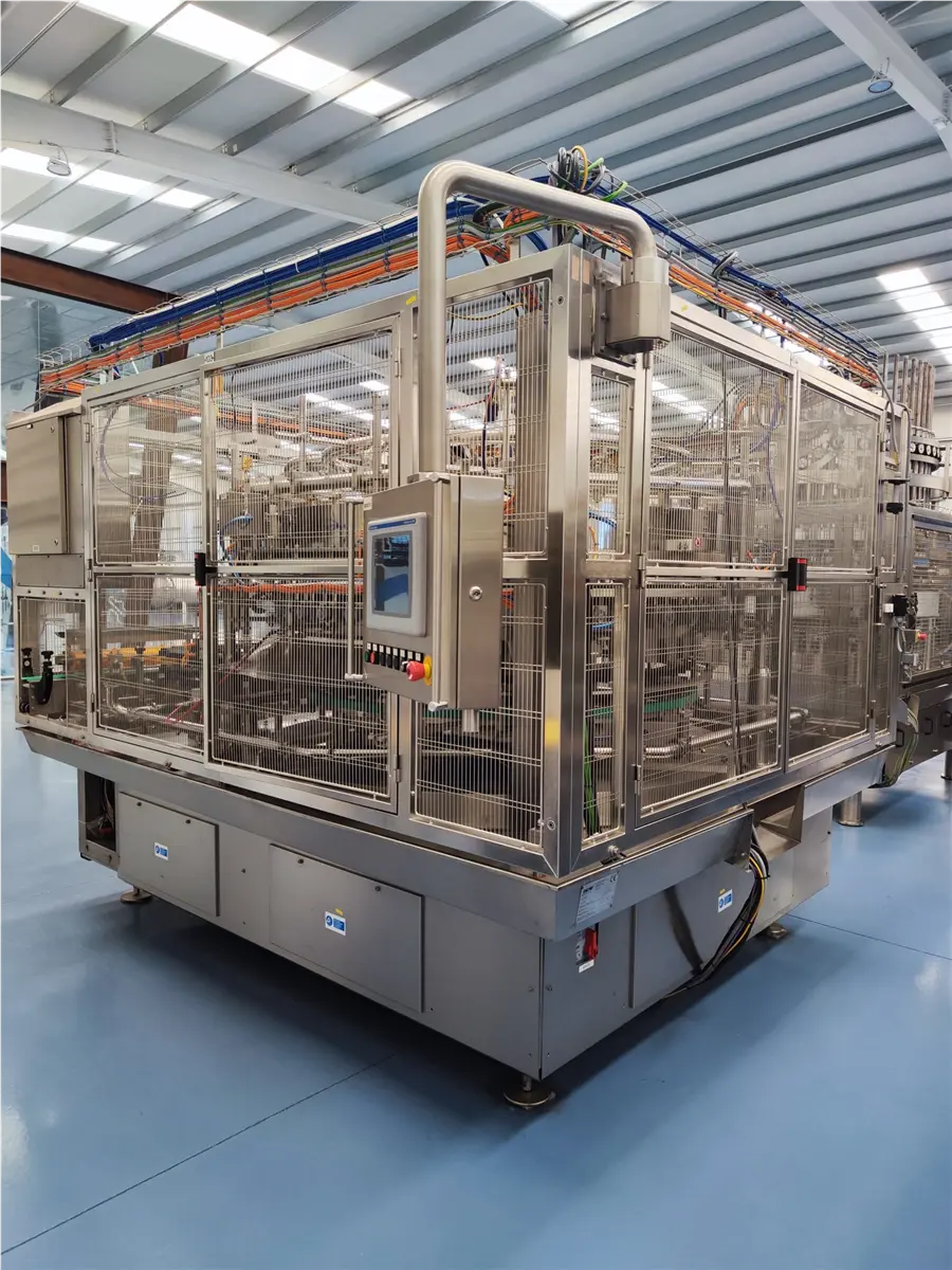 Zacmi #0234-B-040, 40-pocket rotary telescopic filler, 330 containers/minute, 500 gr, Tetra Recart format - Image 2