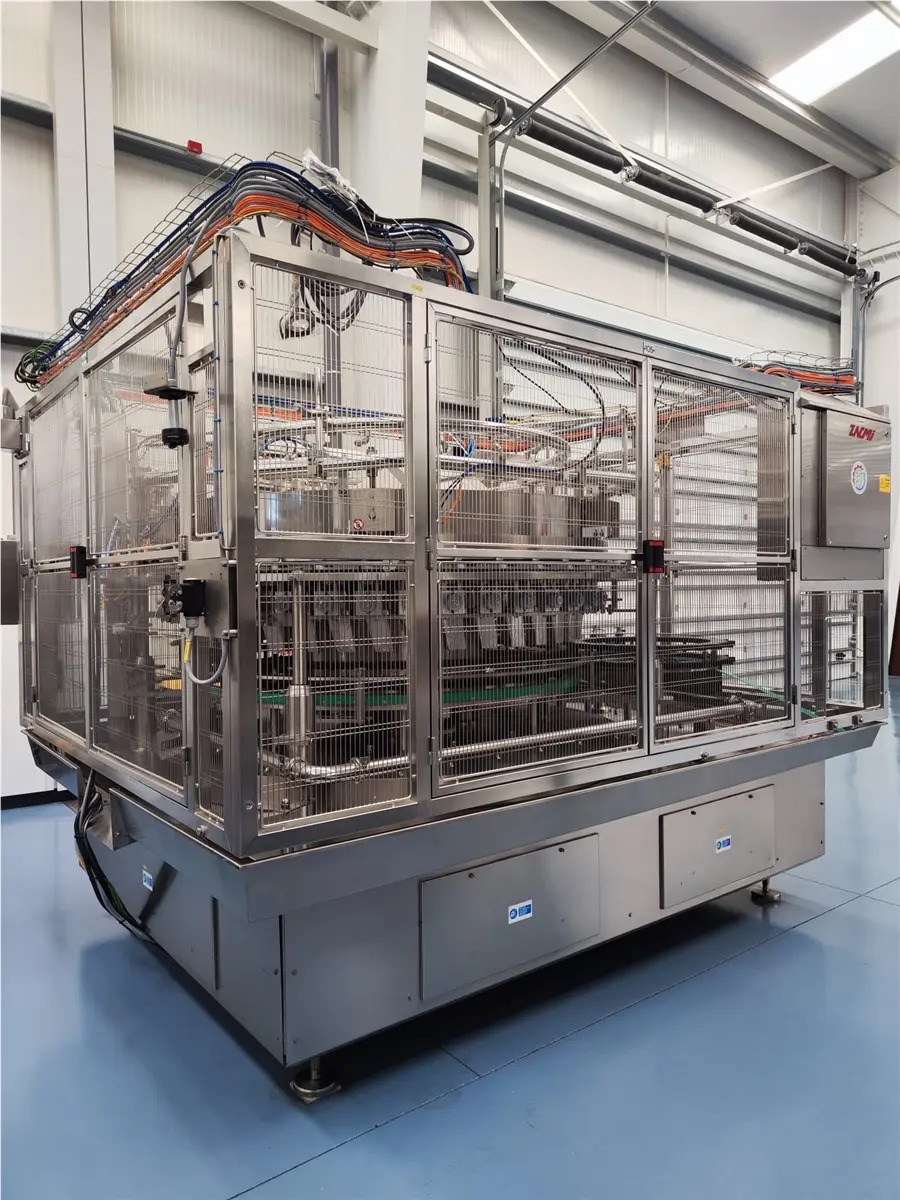 Zacmi #0234-B-040, 40-pocket rotary telescopic filler, 330 containers/minute, 500 gr, Tetra Recart format - Image 4
