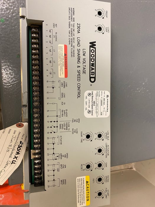 Woodward #2301A, load sharing and speed control, p/n 9901-018, new - Image 1