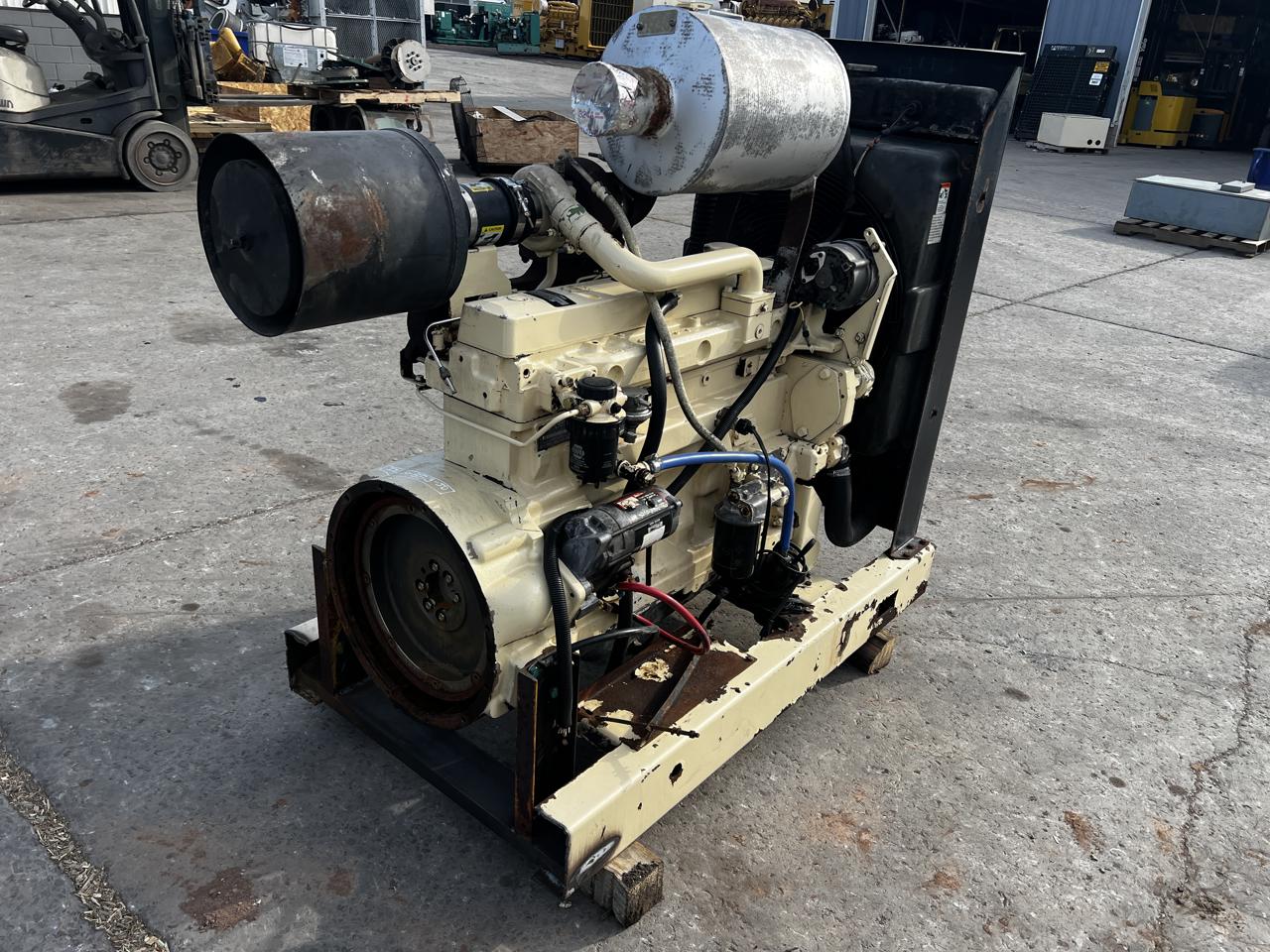 170 HP John Deere #6068TF250, Mechanical Diesel Engine, 6.8 liter, takeout of generator, 11-1/2" flywheel - Image 1