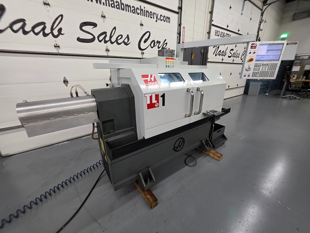 Haas #TL-1, CNC Toolroom Lathe, 8" X, 30" Z, 20" swing, 16" max. cutting diameter, 30" max. cutting length - Image 2