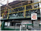 400 Ton, Erie, 4-post horizontal, 175" stroke, 245" DLO, 36" x40" bed area, 200 HP hydraulic system, PLC, 1994 - Image 6