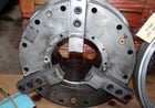 25" ATS #BP-640-275, 3-jaw, 10-3/4" thru hole, adjustable grip force, Rohn Control, foot pedal - Image 2