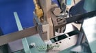 9" x 17" W.F. Wells #W-9-1, vari-hydraulic, 70-380 SFPM, horizontal bandsaw, 3 HP, Coolant, New - Image 7