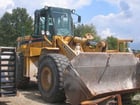 Front End Loader, Kawasaki, 5 yard, closed cab, Cummins 8.3 liter. 23.5 tires (60% tread life) - Image 1