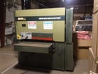 Grindingmaster #MCSBB-900, dual operation belt sander / brush deburrer, pneumatic tracking, 1996 - Image 1