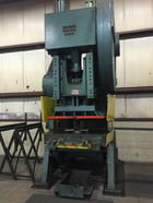 150 Ton, South Bend Johnson #150BG-AC, OBI press, 6" stroke, 22" Shut Height, 25-35 SPM, air clutch - Image 2