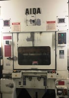 45 Ton, Aida #LINX-400L, straight side double crank press, 35mm stroke, 250mm Shut Height, air clutch & - Image 1