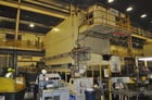 660 Ton, Komatsu #HF4-600, straight side double crank servo press, 11.8" stroke, 45.2" Shut Height, 11.81"ram - Image 2