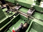 1-1/4" Johns Manville Flat Die #1000-C, hand feed thread roller, 40 SPM, 6-1/8" die pockets - Image 6