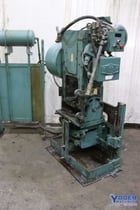 25 Ton, Tishken #COT-8 Cutomatic cut off press, 2.5 stroke, air clutch & brake, #70958 - Image 1