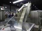 Del Packaging #ASRL-CC-401, automatic, Stainless Steel, inline overlidder with inclined cleated & centrifugal - Image 2