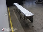 20" wide x 23.6' long, Stainless Steel conveyor belt, neoprene belt with bottom 1/2 HP drive - Image 3