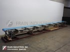 24" wide x 39.7' long, Dorner, Stainess Steel belt conveyor, food grade belt, variable speed control - Image 1