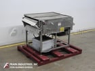 MP Equipment #CO39, endless media filter, 36" wide mesh filter screening belt with scrapper blade (2 - Image 1
