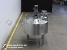 Walker #MT-101, 100 gallon, 316L Stainless Steel jacketed/insulated liquefier, 21" OD top man way with flip - Image 4