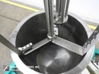 Ross #CDA50, 304 Stainless Steel vertical jacketed mixer, 50 gallon, full vacuum, 2" ball valve discharge - Image 2