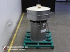 Sweco #XS48S888, single separation vibratory sifter, (2) 48" diameter x 8" high Stainless Steel seperation - Image 3