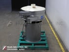 Sweco #XS48S888, single separation vibratory sifter, (2) 48" diameter x 8" high Stainless Steel seperation - Image 4