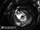 150 gallon Feldmeier #TK115, 316L Stainless Steel insulated internal vacuum tank, 36" dia. x 42" deep, 50 psi - Image 2