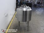 350 gallon APV Crepaco #CCA, 304 Stainless Steel jacketed & insulated process tank, 48" diameter with a 40" - Image 4