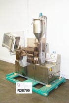 Norden #AM1000, automatic, Stainless Steel, metal tube filler & sealer, 20-100 tubes/minute, bottom up fill - Image 1