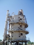 25' 9-3/4" x 72" Ram Engineering, pinions thru hydraulic drive, 20 HP, bucket elevator, 1987 - Image 7