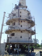 25' 9-3/4" x 72" Ram Engineering, pinions thru hydraulic drive, 20 HP, bucket elevator, 1987 - Image 8