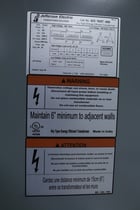 112.5 KVA 480 Delta Primary, 240 Delta Secondary, Jefferson, CT120, factory new, Nema 3R, in stock, free - Image 6