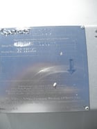 10000 cfm, Spencer #GS36305D, blower gas booster, 2565 RPM, 316SS, gas booster, 2005 - Image 8
