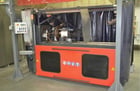 Fronius, FK 4000s, welding cell, trunion style, 21" x 60" centers x 150 KG, 2011 - Image 1