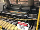 3/8" x 12' Cincinnati #2512, mechanical power squaring shear, 36" back gauge, 4" throat, 50 SPM, 15 HP - Image 2