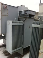 2500-3333 KVA 24940 Delta Primary, 600Y Secondary, Westinghouse, station, side-side - Image 2
