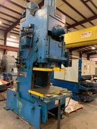 90 Ton, Niagara #E-90, OBI single point gap frame press, 9" stroke, 18" Shut Height, 45 SPM, 1985 - Image 3