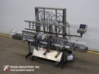 Accutek #APOF10, automatic, inline, 10-head, Stainless Steel, pressure gravity overflow filler - Image 1