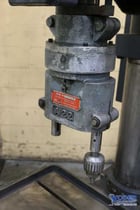 15" Alzmetall #A2-E, single spindle drill, 15" throat, #5MT, 34.5" x26.5" table, 5 HP, #71199 (2 available) - Image 4