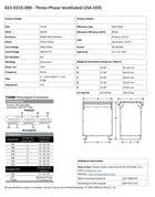 75 KVA 240 Delta Primary, 480Y/277 Secondary, Step Up, Factory New, Nema 3R - Image 9