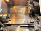 Leadwell #T-8, 26.3" swing, 10" chuck, 3-jaw, 3" bar, Fanuc 0iT, 2-Axis slant bed, 2008, #15829J - Image 1