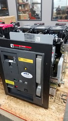 1600 Amps, General Electric, WPF-16, electrically operated, manually operated, drawout, fused, K116LSIGM trip - Image 1