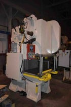 100 Ton, Goiti #CFR, 5.5" stroke, 11.2" Shut Height, 3.5" adj, 38" x 24.5" bed, T-slotted, gap frame press - Image 2