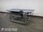 40" wide x 8.4' long, Stainless Steel, flat top Intralox belt conveyor, 38" infeed/discharge height, 3/4 HP - Image 1