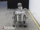 500 liter, Mueller, 316 Stainless Steel jacketed process tank, 100 psi, 36" ID x 36" deep with 28" straight - Image 4